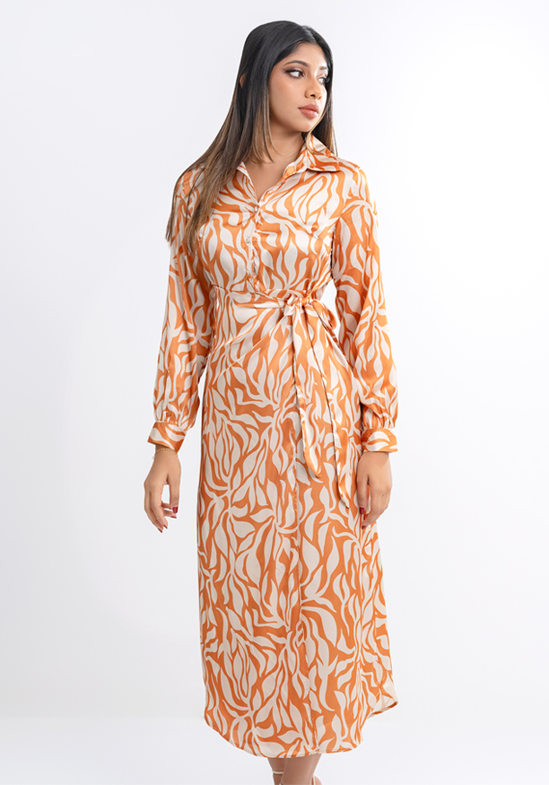 LARA WRAP DRESS